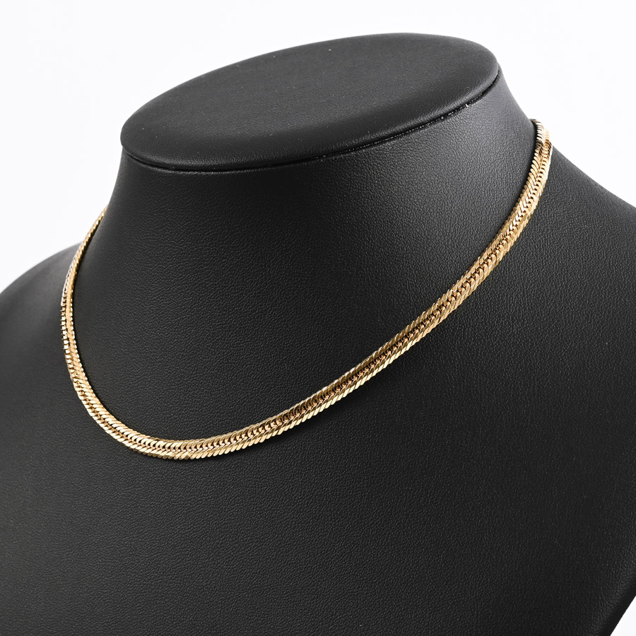 喜平ネックレス 12面トリプル 20.7g | K18YG | 中古A品| メンズ│ノン