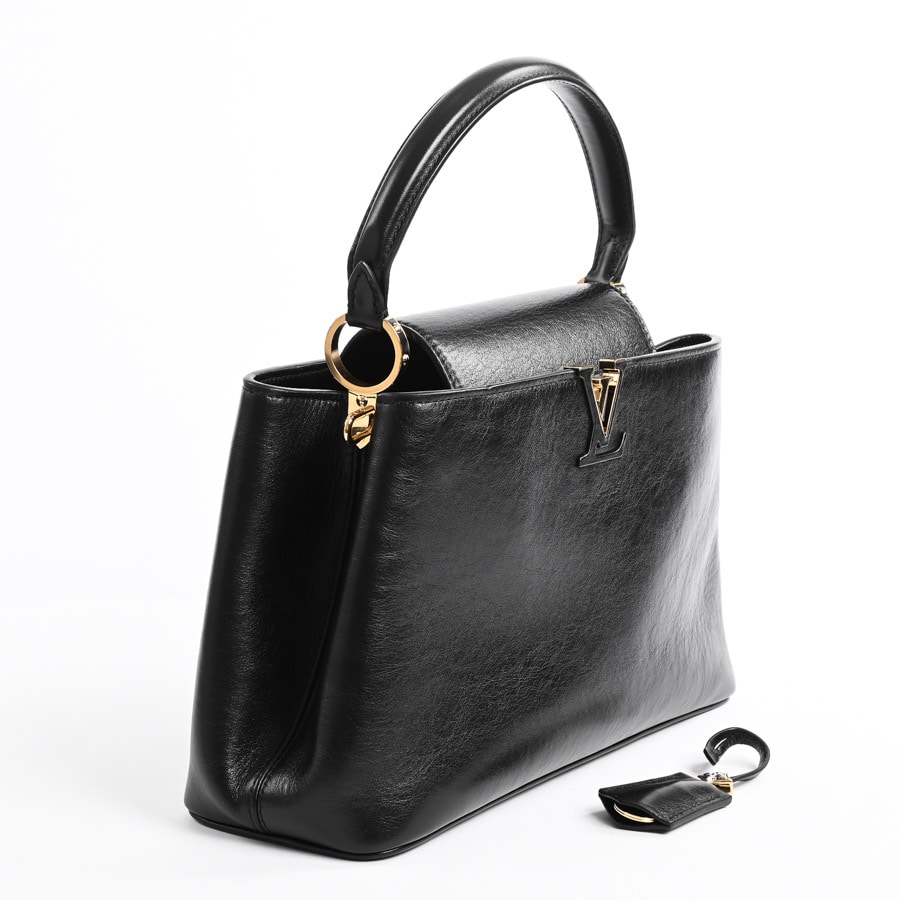 カプシーヌMM | M12924 | ハンドバッグ | カーフ | 中古A品