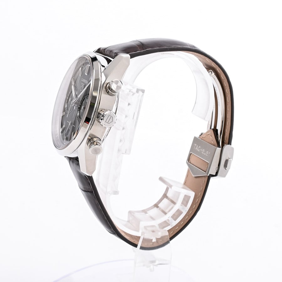 カレラ キャリバー ホイヤー02 クロノグラフ(ケース:約42mm グレー