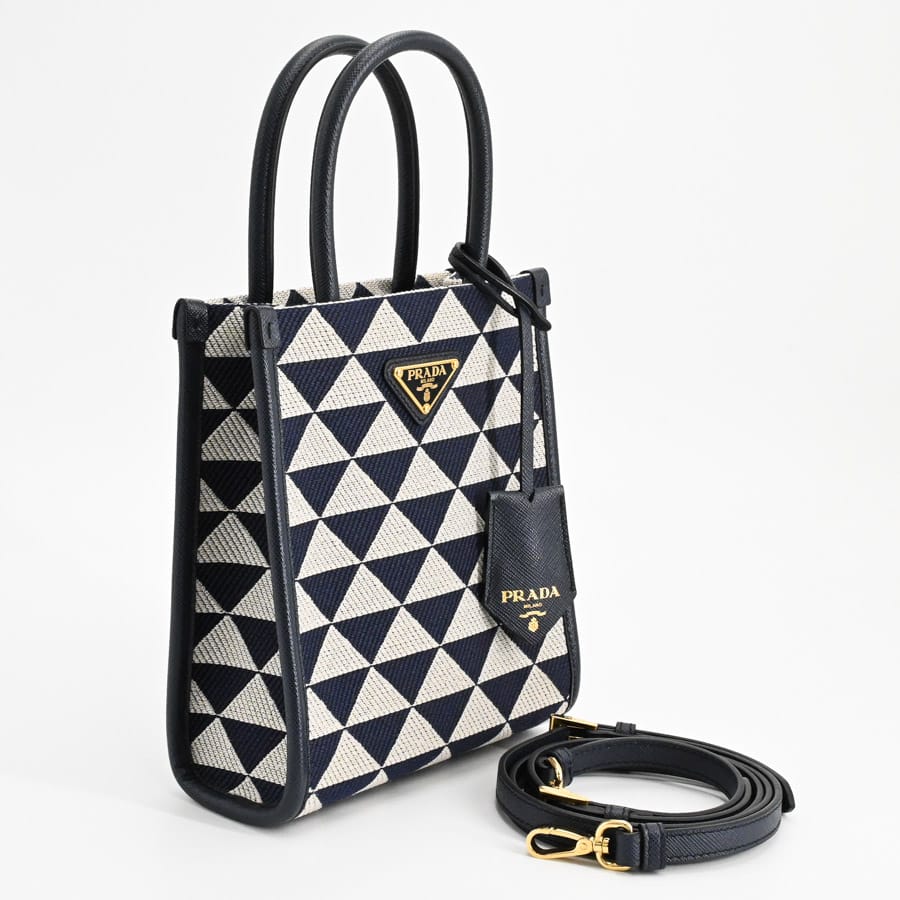 シンボルエンブロイダリーミニバッグ | 1BA355 | ハンドバッグ