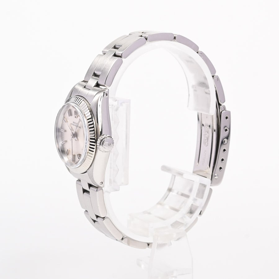 ロレックス ROLEX 6719 オイスターパーペチュアル ヴィンテージ YGベゼル 自動巻き レディース 保証書付き_919439 ROLEX【1972年製】オイスターパーペチュアル Ref.6719|ヴィンテージ