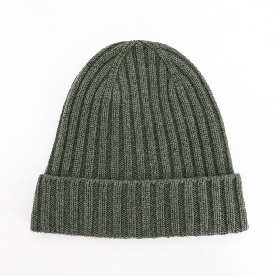 ニットキャップHループ | カシミア | 中古A品| ユニセックス│エルメス