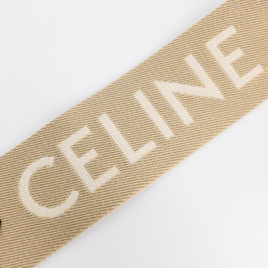 ショルダーストラップ(全長104x幅6cm(実寸) ベージュ): ブランド小物