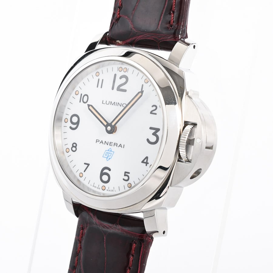中古 パネライ PANERAI PAM00630 S番(2016年製造) ホワイト メンズ 腕時計 ルミノールベース ロゴ アッチャイオ | PAM00630 | ステンレス | 中古A