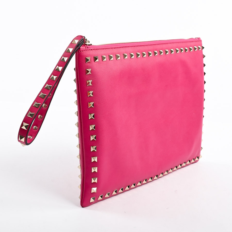 クラッチバッグ(約W34.5xH22cm(実寸) ピンク): ブランドバッグ【公式