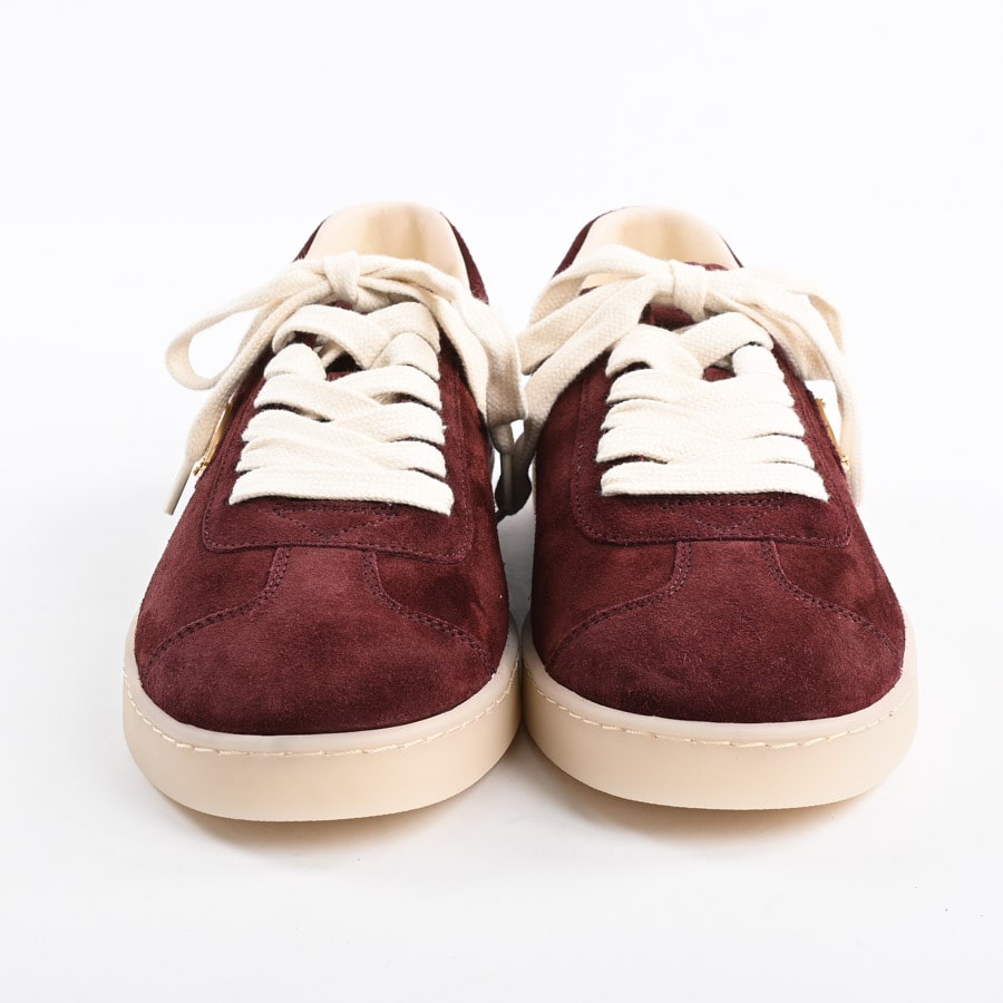 PRADA レッド スエード スニーカー スニーカー | 2EE394 | スウェード | 未使用品| メンズ│プラダ 【公式