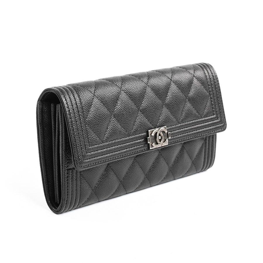 ボーイシャネルロングフラップウォレット | A80286 | 長財布 