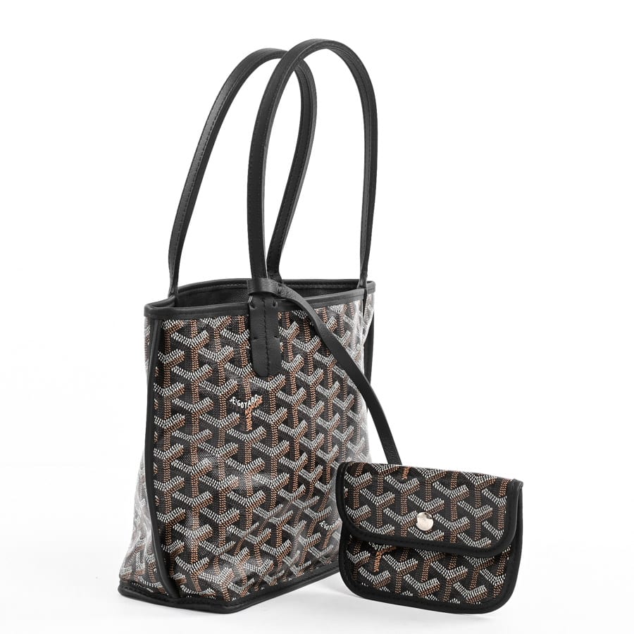 アンジュミニポーチ | トートバッグ | コーティングキャンバス | 中古