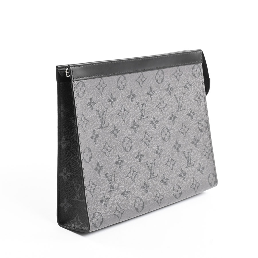 ポシェットボワヤージュ(約W27xH21xD6cm グレー): ブランドバッグ