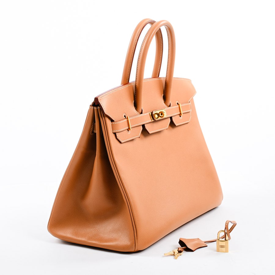 美品 ハンドバッグ バーキン35 ベージュ バーキン35 | ハンドバッグ | ヴォーグレネクシュベル | 中古AB品