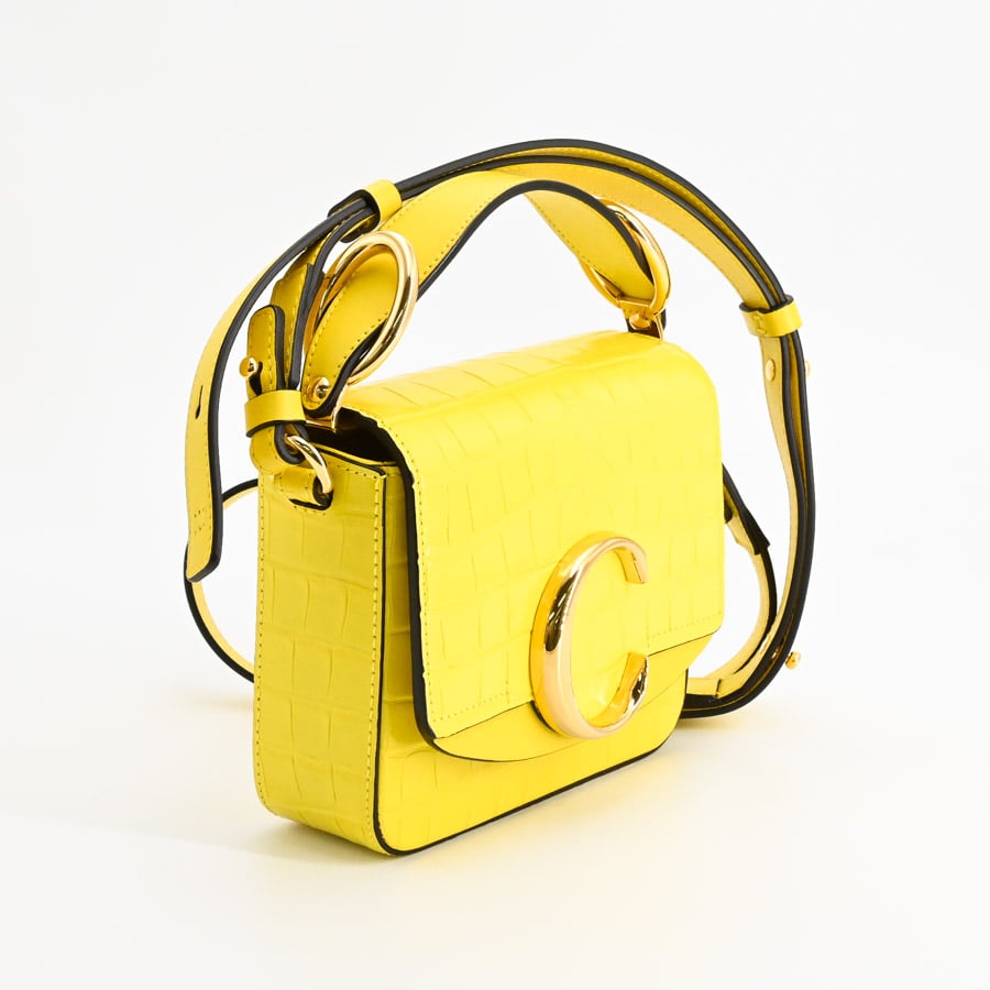 Cショルダーバッグ | ショルダーバッグ | 型押しレザー | 中古AB品