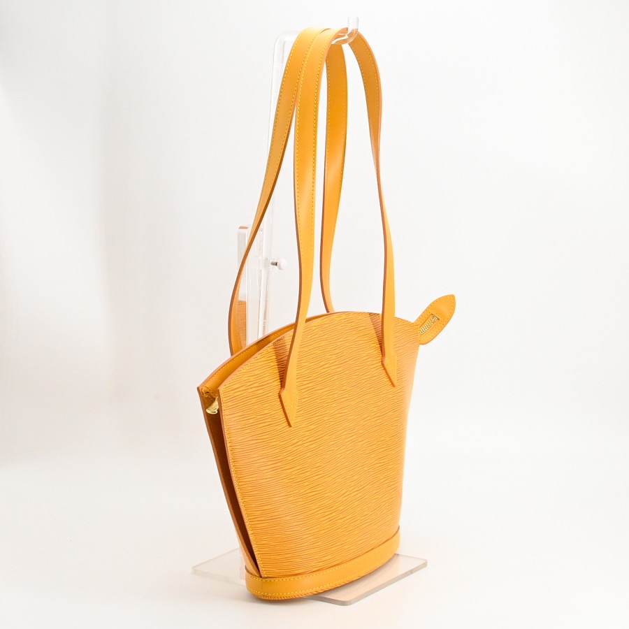 サンジャックショッピング(約W下22/上38xH24xD10cm イエロー