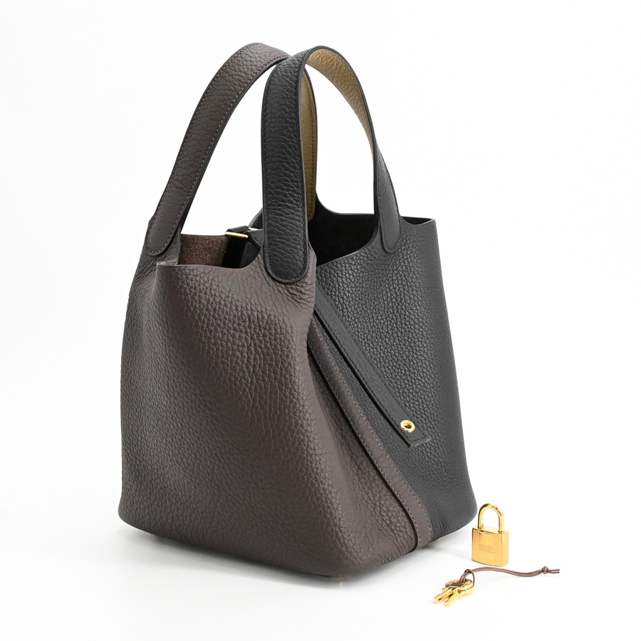 再値下げ❗️【新品】エルメスHERMES ピコタンロックPM 保存袋×2 ピコタンロックPMカザック2 | ハンドバッグ | トリヨンクレマンス | 未
