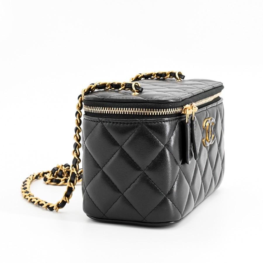 スモールヴァニティチェーンショルダー(約W16xH9xD7.5cm(実寸