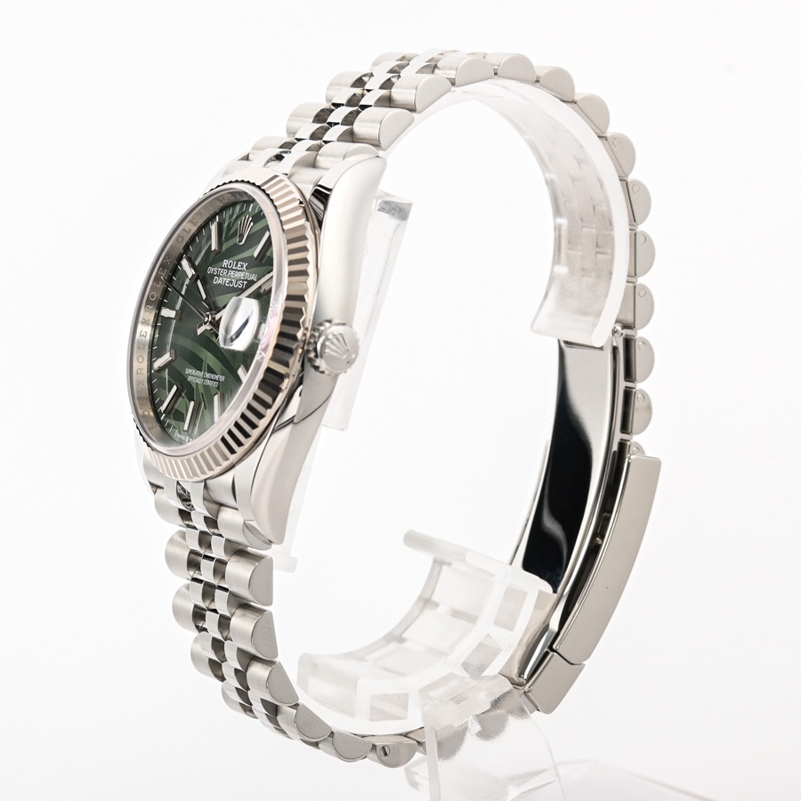 デイトジャスト36(ケース:約36mm/ブレスサイズ:約18.5cm グリーン