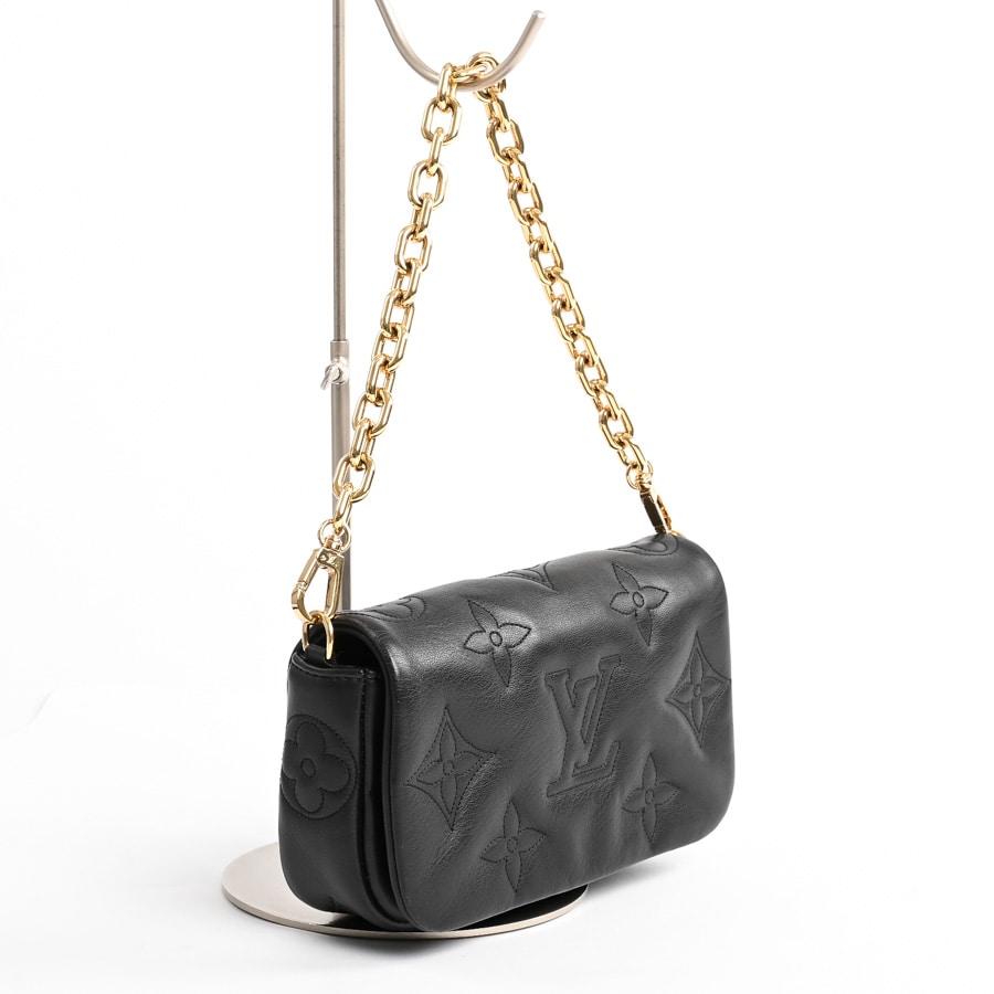 そ*め様 ルイヴィトン レザー ショルダー ストラップ LOUISVUITTON ウォレットオンストラップ | M81398 | クロスショルダーバッグ