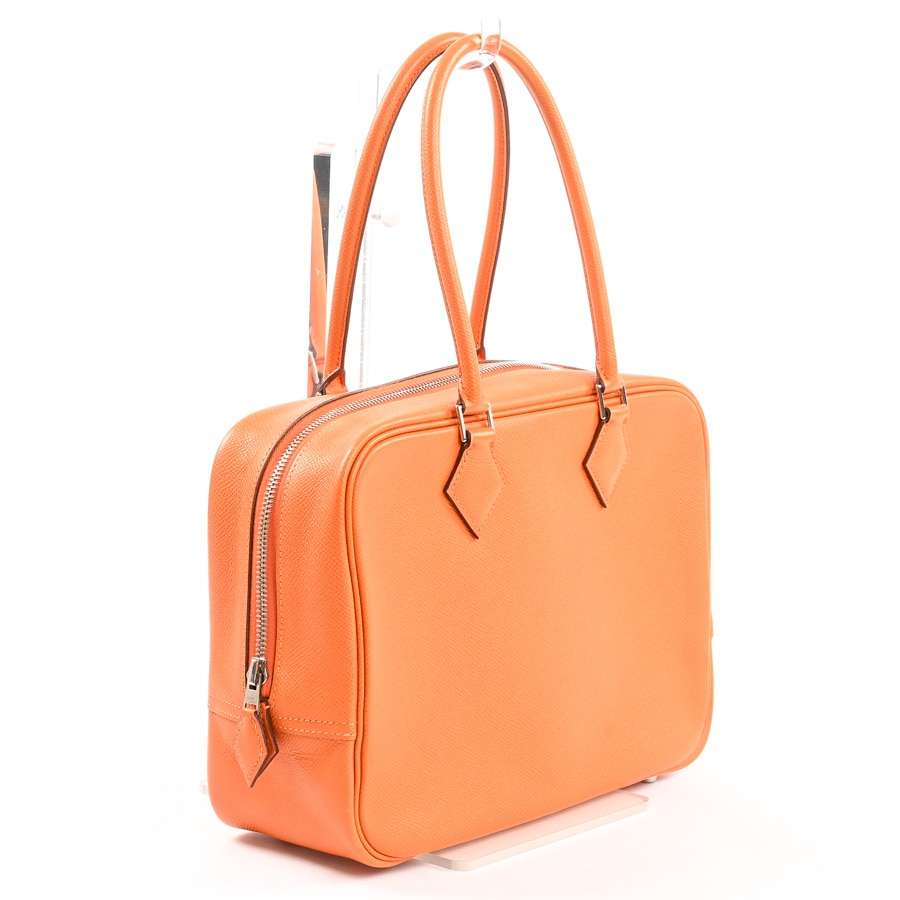 プリュム28(約W28xH21xD10.5cm オレンジ): ブランドバッグ【公式