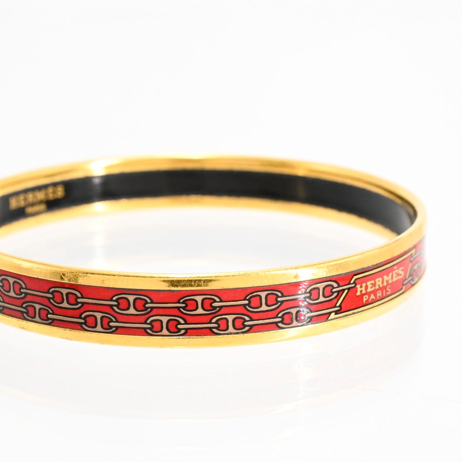 エマイユPM | ゴールドメッキ | 中古B品| レディース│エルメス 【公式