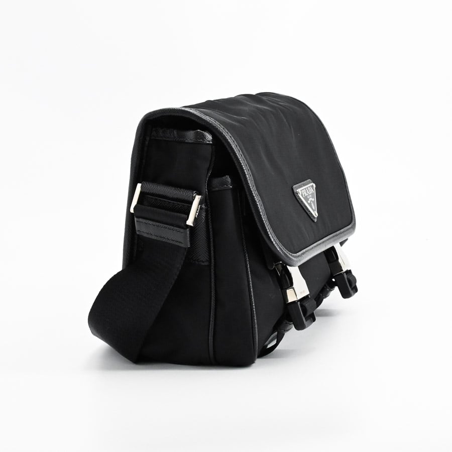 PRADA プラダ Re-Nylon 2VD034 ショルダーバッグ ナイロン ブラック レディース【中古】【送料無料】 2VD034 プラダ 【美品】PRADA RE-NYLON ショルダーバッグ - メルカリ