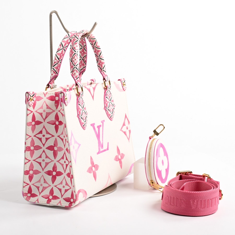 ルイヴィトン LOUIS VUITTON オンザゴーPM M22976 モノグラムバイザプール 2WAYバッグ ハンドバッグ トートバッグ 2WAYバッグ ショルダーバッグ モノグラムキャンバス ピンク LOUIS VUITTON - ルイヴィトン LOUIS VUITTON オンザゴーPM M22976
