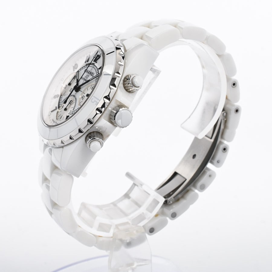 J12 クロノグラフ(ケース:約41mm/ブレスサイズ:約18.5cm ホワイト