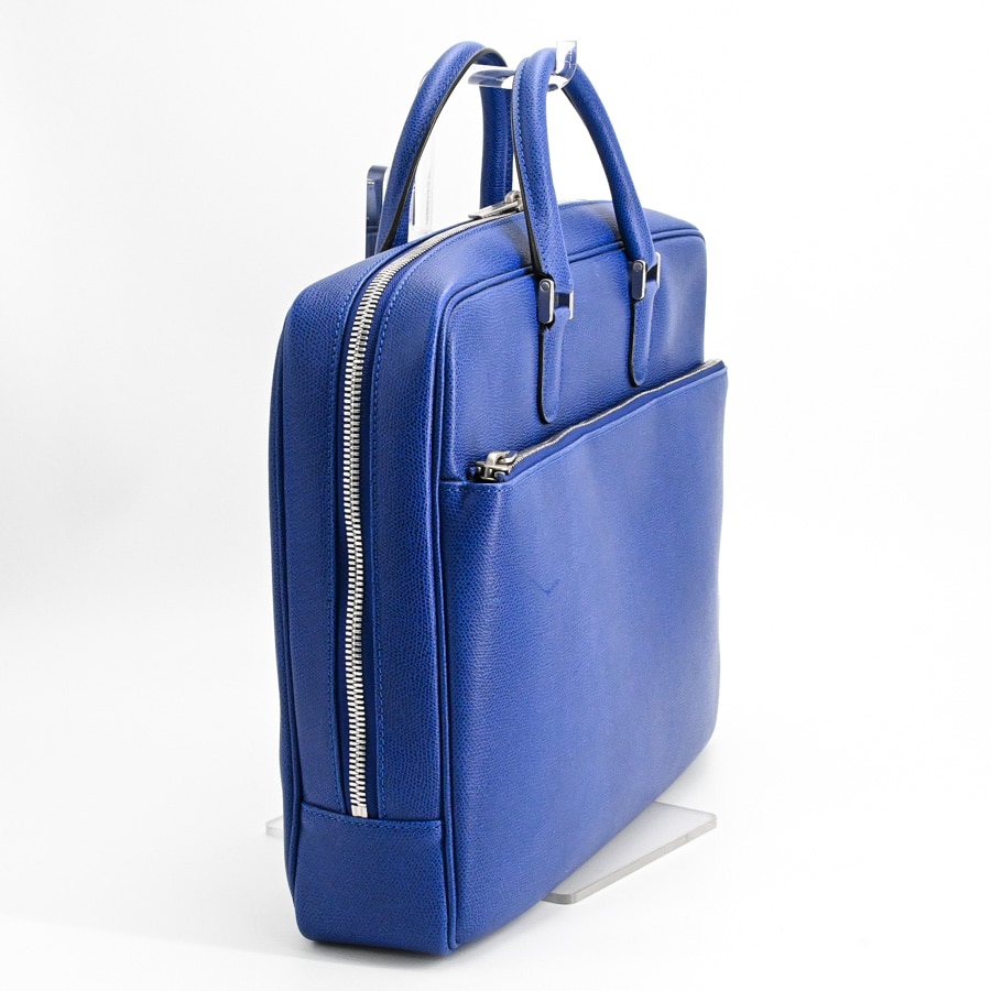 ダブルハンドル | ブリーフケース | 型押しレザー | 中古A品| メンズ