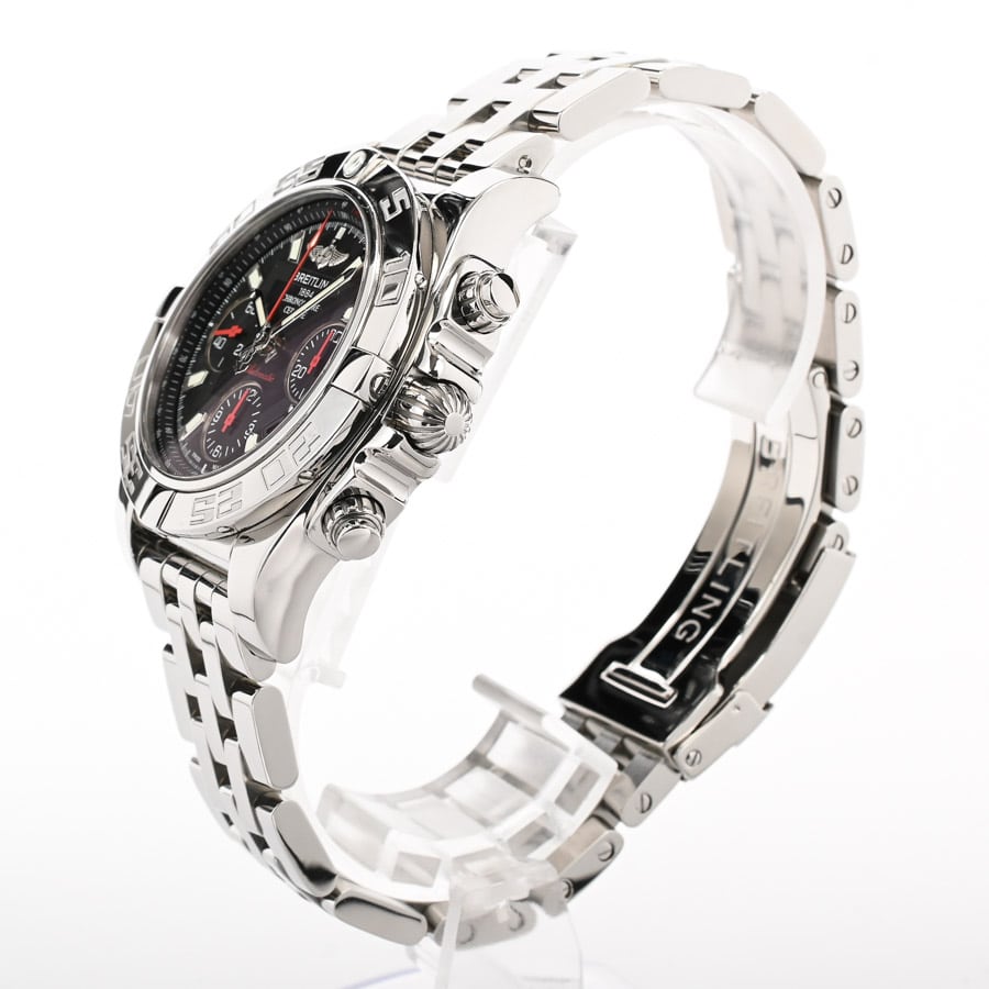 値下げBREITLING 自動巻き クロノマット腕時計 クロノマット41 | S014BB4PA | ステンレス | 中古A品| メンズ
