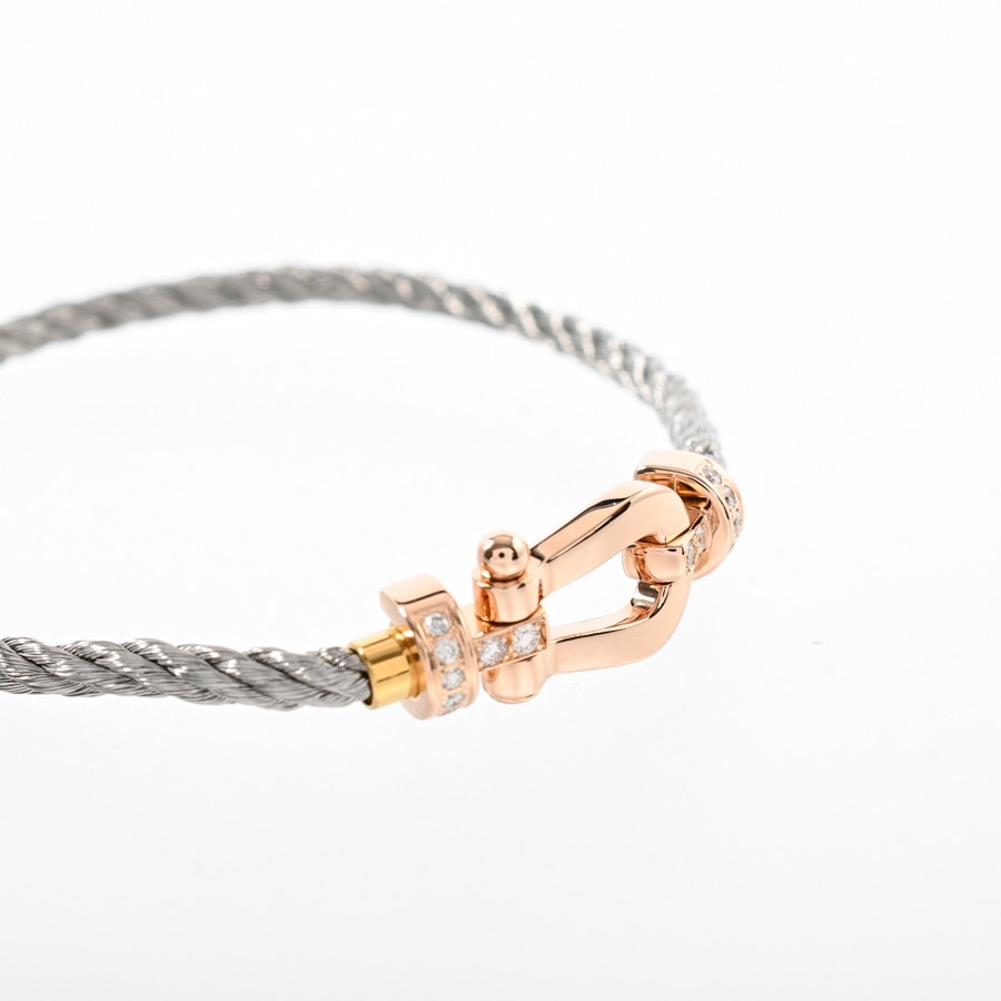 フレッド フォース10 LM K18ピンクゴールド ステンレス ブレスレット 