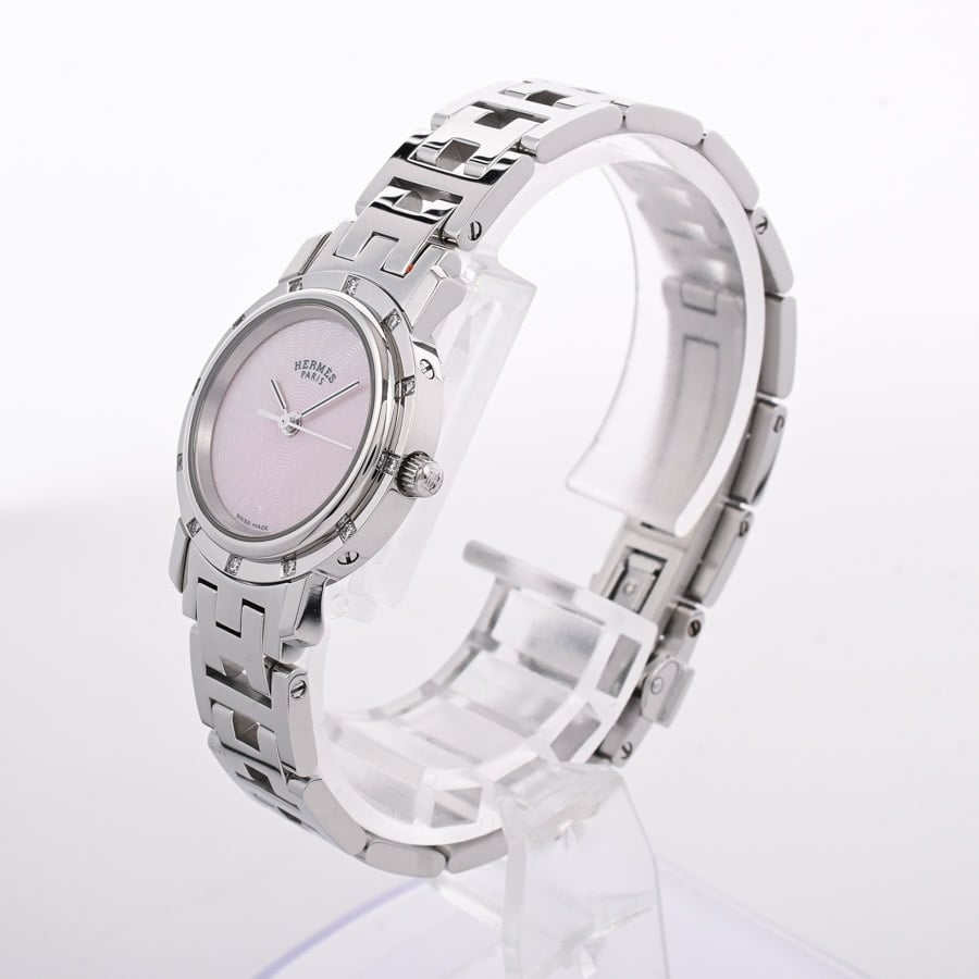 a*i様 中古相場10万円　磨き済み エルメス クリッパー CL4.230 レデ クリッパー | CL4.230 | ステンレス | 中古A品| レディース│エルメス