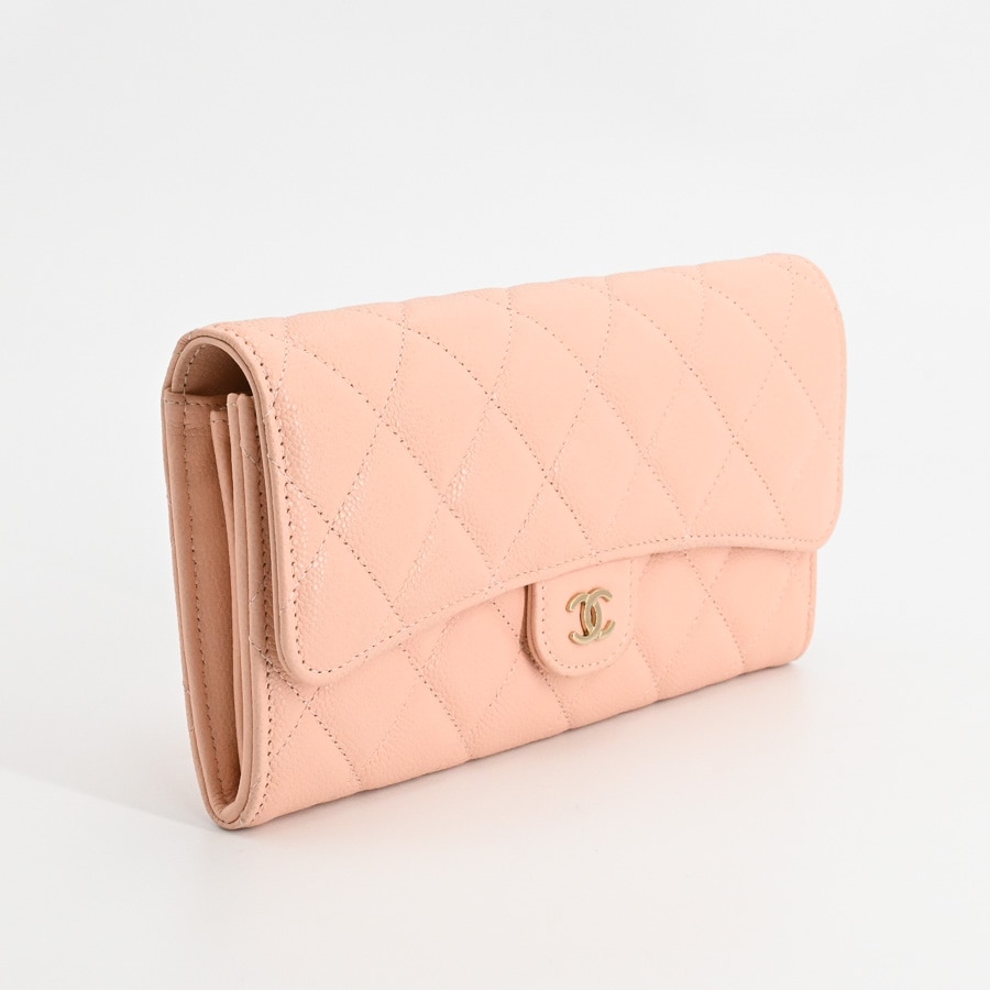 クラシックロングフラップウォレット | AP0241 | 長財布 | キャビア