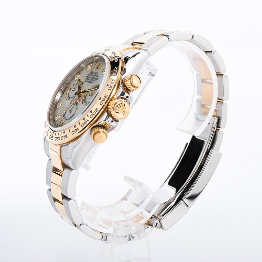 デイトナ(ケース:約40mm/ブレスサイズ:約18.5cm ホワイトシェル