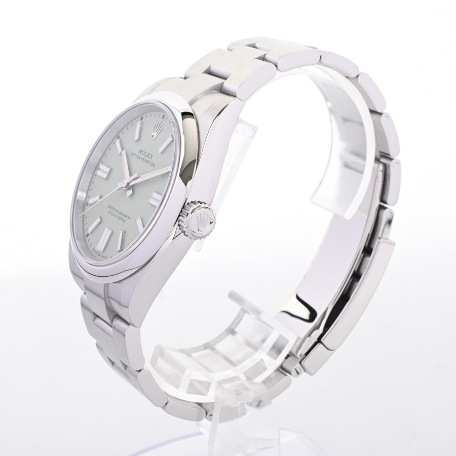 デイトジャスト(ケース:約41mm/ブレスサイズ:約18.5cm ピスタチオ