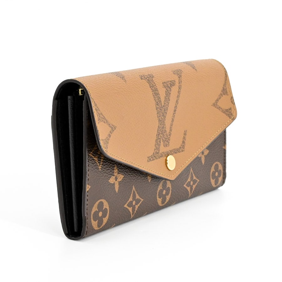 GWセール‼️ ‼️【デザイン性抜群‼️高見え‼️】VUITTON ポルトフォイユ　サラ ポルトフォイユサラ(約W19.5xH10.5xD2cm ブラウン): ブランド財布