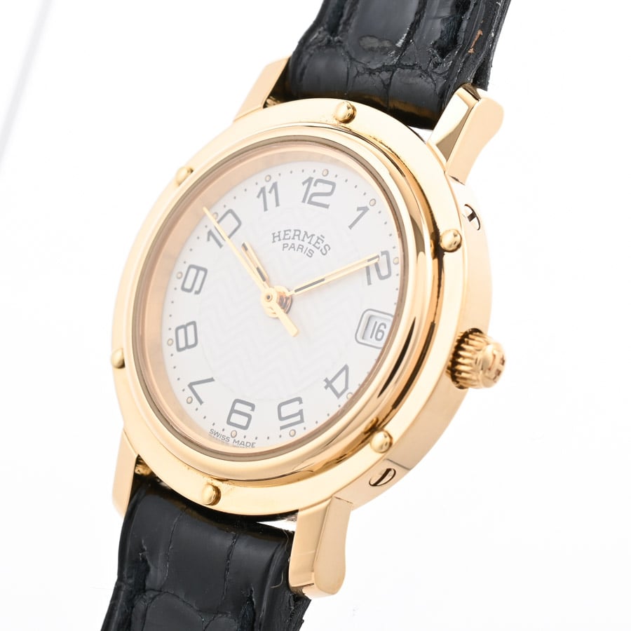 HERMES クリッパー クリッパー | CL4.285 | イエローゴールド | 中古A品| レディース