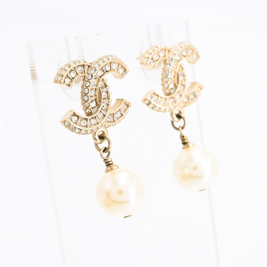 ピアス | A86506 | ゴールドメッキ | 中古A品| レディース│シャネル