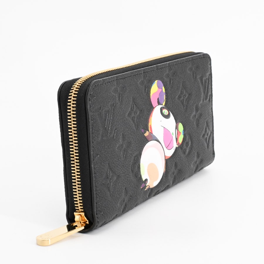 極美品/LOUIS VUITTON ジッピー・ウォレット ブラック LVxTMジッピーウォレット(約W19.5xH11cm(実寸) ブラック): ブランド