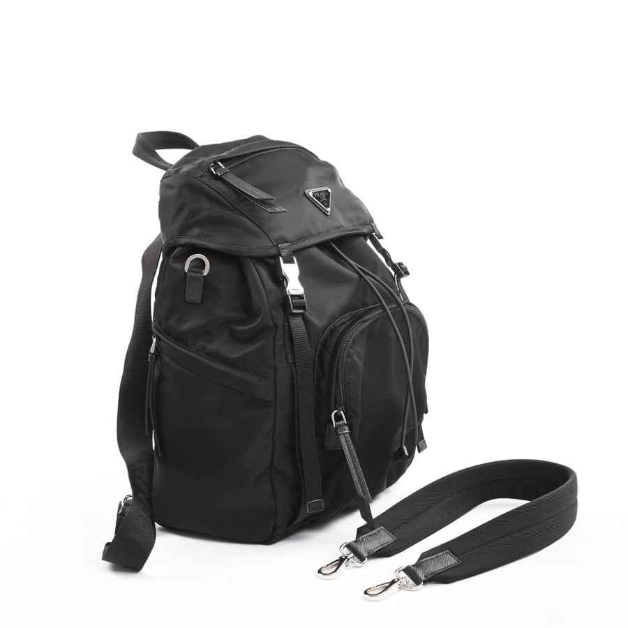 PRADA プラダ リュック 1BZ039 ブラック RFID Re-Nylon バックパック | 1BZ039 | バックパック | リナイロン | 中古