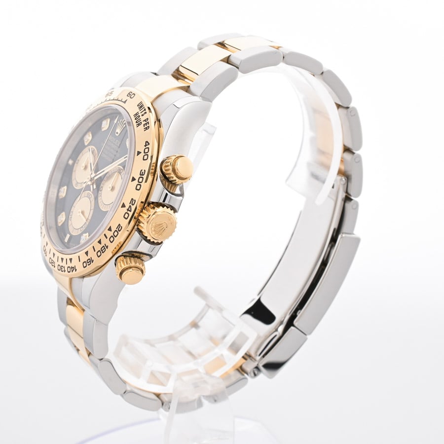 デイトナ(ケース:約39mm(実寸)/ブレスサイズ:約18.5cm ブラック