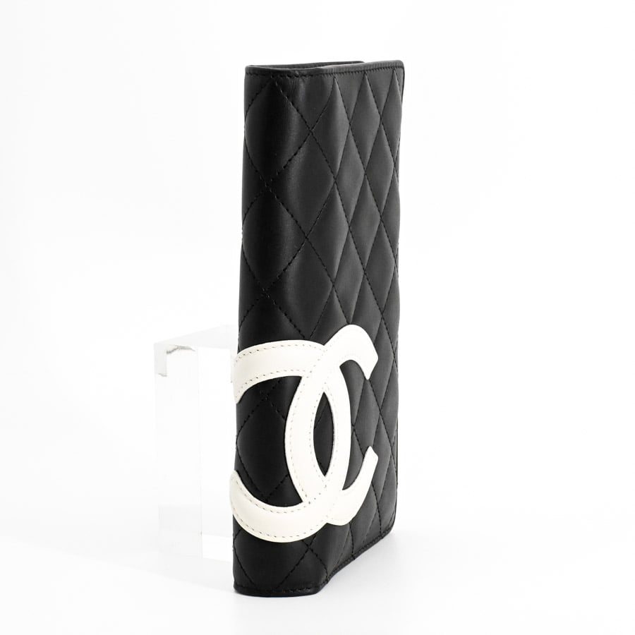 CHANEL シャネル カンボンライン 二つ折り長財布（型番：A26717） カンボン2つ折り長財布 | A26717 | 長財布 | カーフ | 中古A品