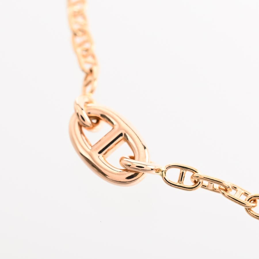 HERMES ファランドール 約19cm シェーヌダンクル ファランドール(チェーン長さ(留め具含):約19cm