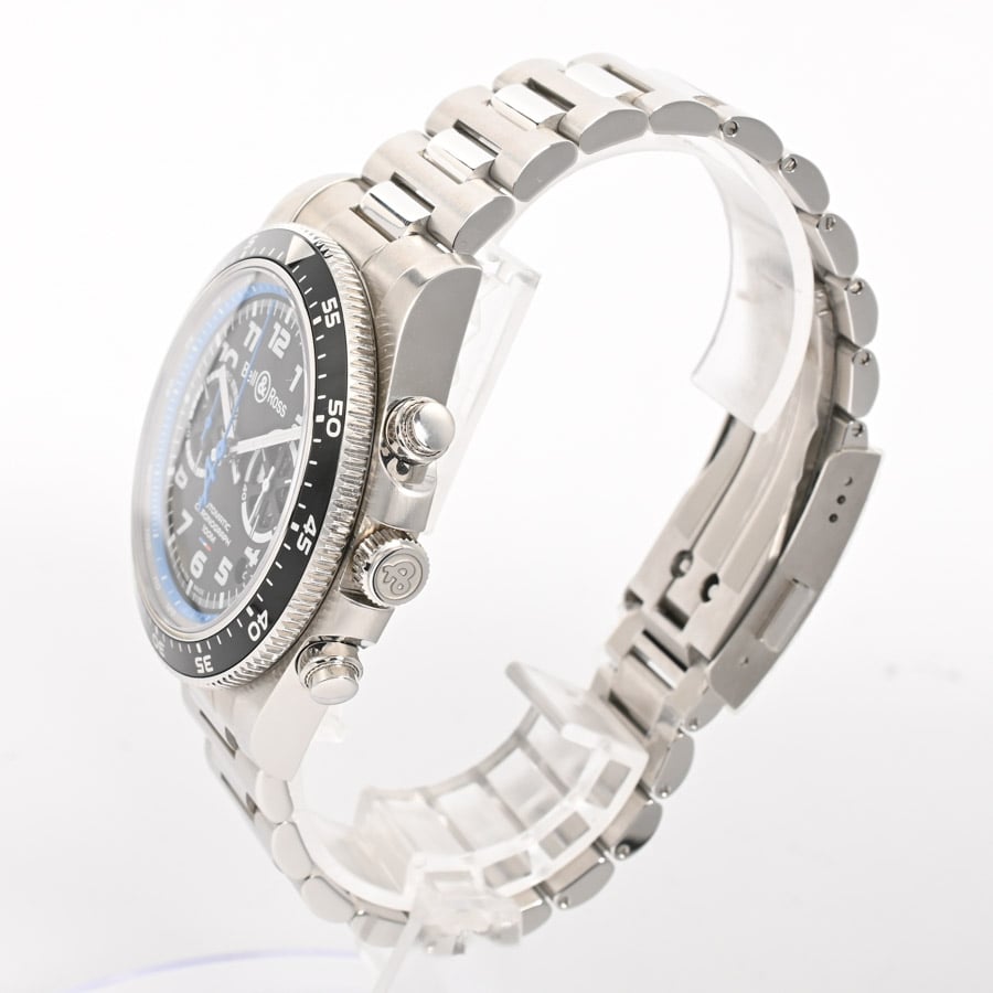 BR V3-94 A521(ケース:約43mm(実寸)/ブレスサイズ:約20.5cm ブラック