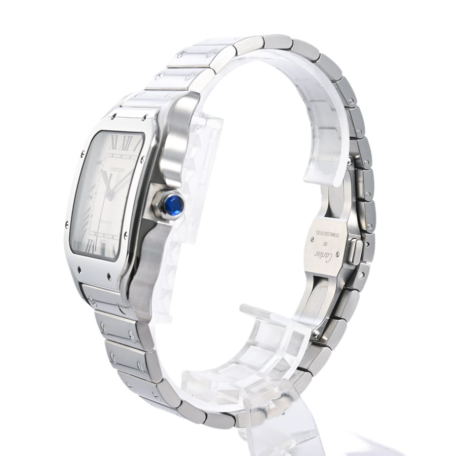 人気 サントス ドゥ 腕時計 LM 自動巻き WSSA0009 サントス ドゥ カルティエ LM | WSSA0009 | ステンレス | 中古A品
