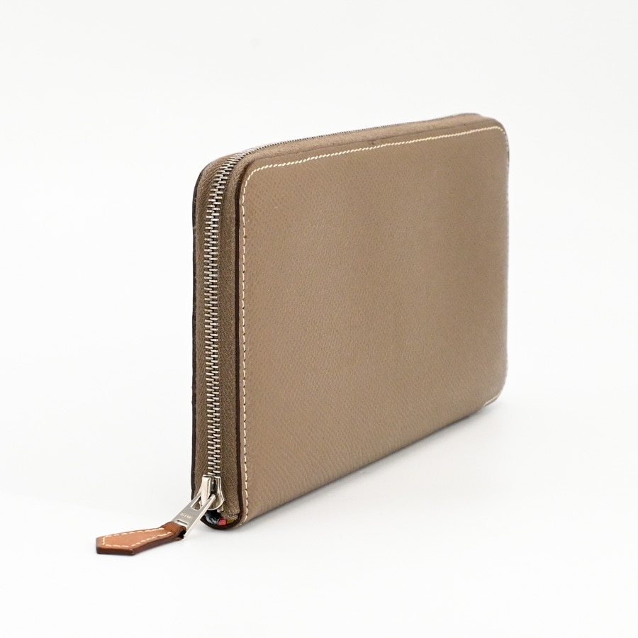 k*様 HERMES シルクイン　エトープ　長財布 アザップロングシルクイン(約W20xH10.5cm エトープ): ブランド財布