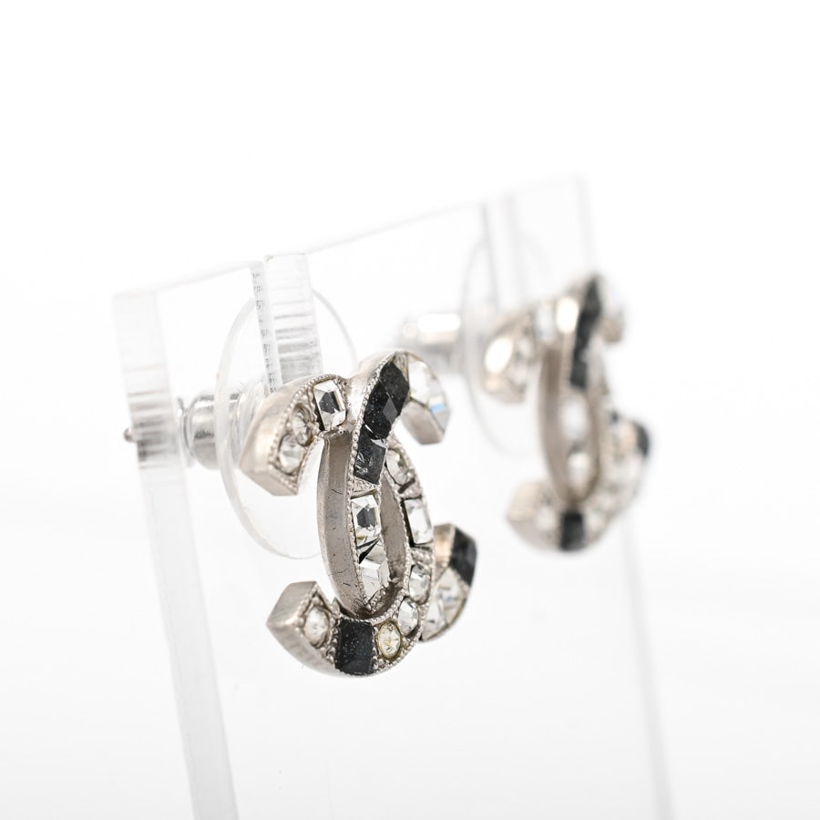 ピアス(約W17xH13mm シルバー / ブラック): ブランドジュエリー【公式