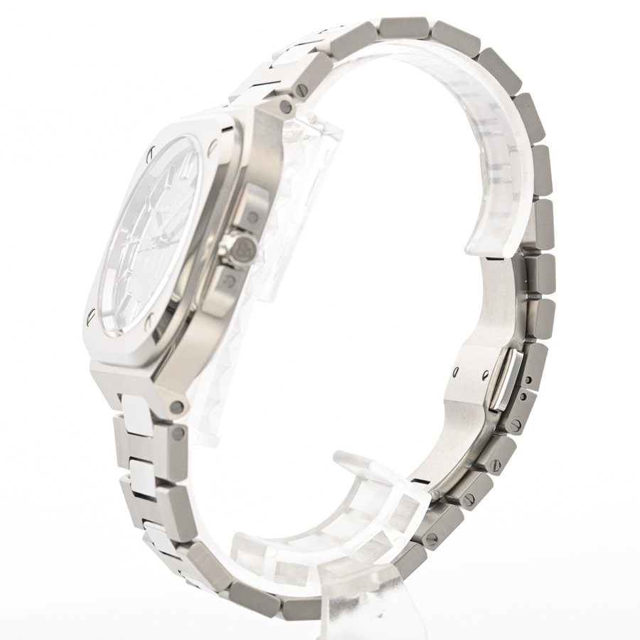 BR-05 GREY MIRROR STEEL(ケース:約39mm(実寸)/ブレスサイズ:約20.5cm
