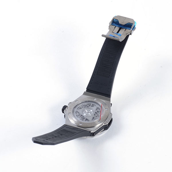ウブロ HUBLOT ビッグバン ウニコ サンブルー チタニウム ホワイト 415 NX 2027 VR MXM18 世界限定200本 自動巻き Big Bang 90323773 ロデオドライブ | ウブロ | ビッグバン ウニコ サンブルーチタニウム