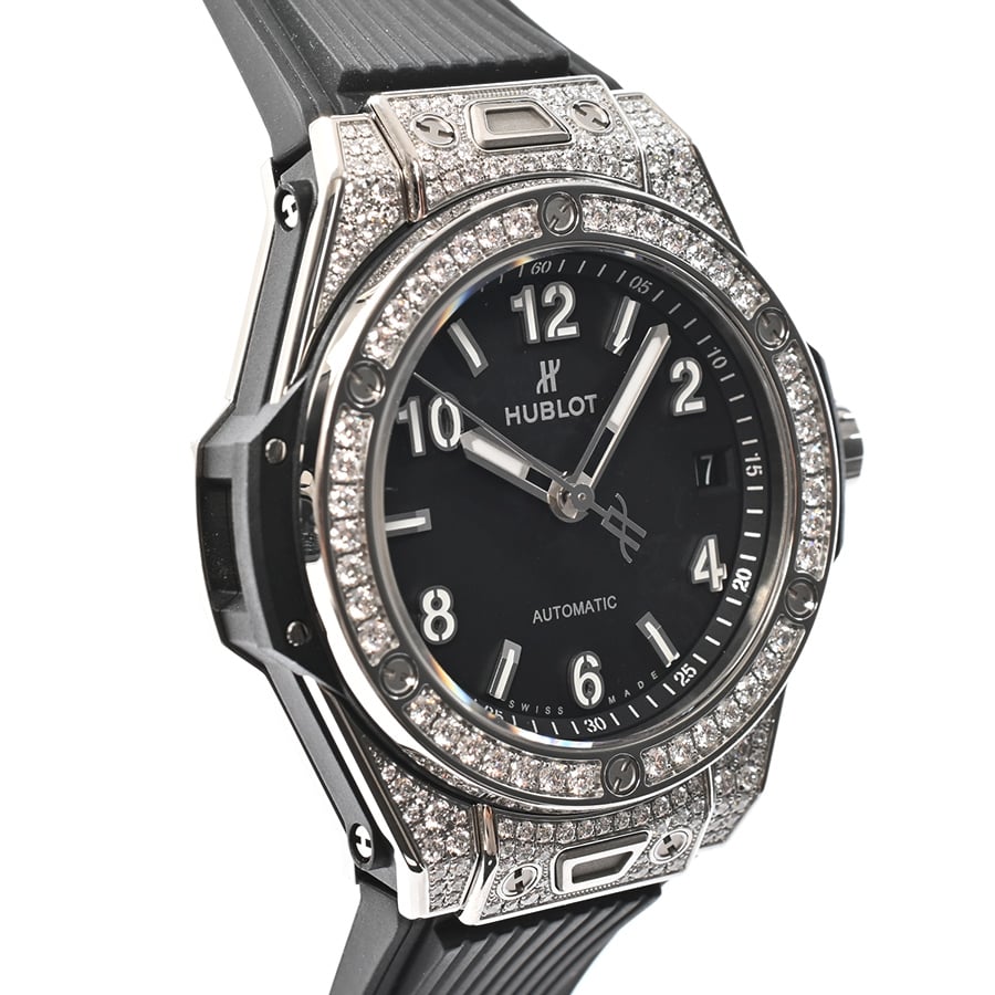 HUBLOT ウブロ　ワンクリックベルト Big Bang One Click King Gold White Pavé 33 mm | Hublot