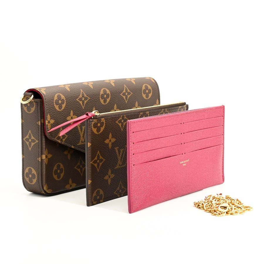 ポシェットフェリシー(約W21xH12xD3cm フューシャ): ブランド