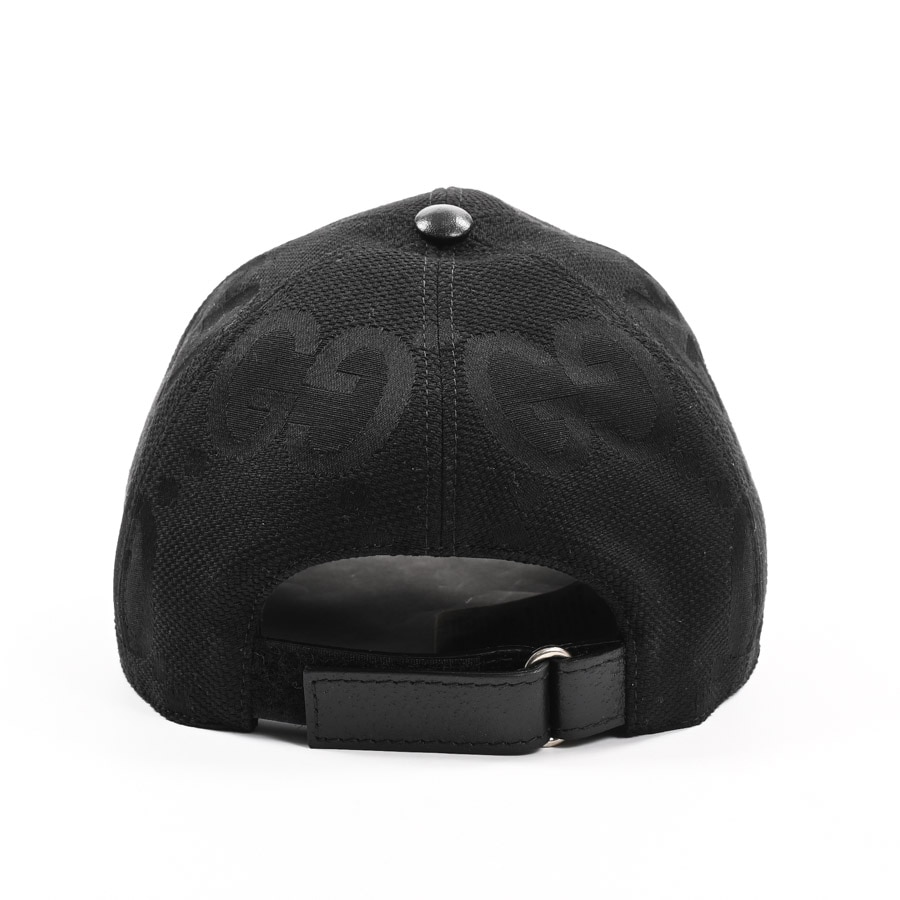 GUCCI ブラック キャップ 727562 グッチ | ベースボールキャップ | 727562 | GGキャンバス | 中古