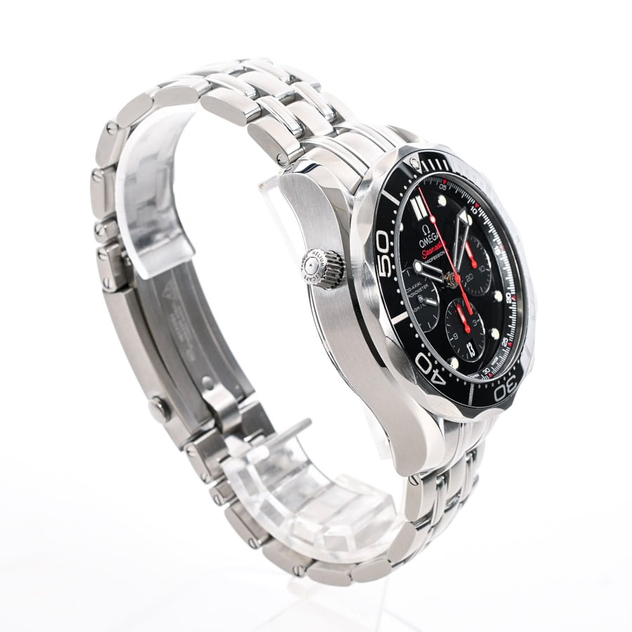 新品)OMEGA オメガ シーマスター ダイバー300M GMT クロノグラフ